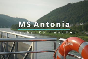 Jungfernfahrt der MS Antonia
